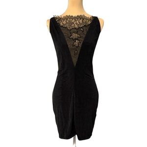 Vintage NWT Victoria’s Secret Black Lace Strappy Cross Back Lingerie Dress Large